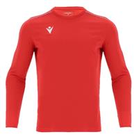 Rigel Hero Shirt LS RED XL Teknisk treningsskjorte lang arm- Unisex