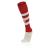 Hoops Socks RED/WHT XL Stillige fotballsokker - Unisex 