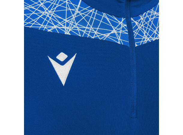 Tiber 1/4 Zip Top ROY/WHT XL Stilren treningsgenser - Unisex 