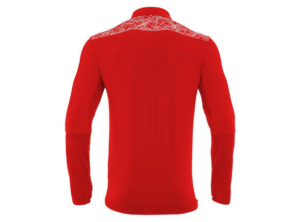 Tiber 1/4 Zip Top RED/WHT S Stilren treningsgenser - Unisex 