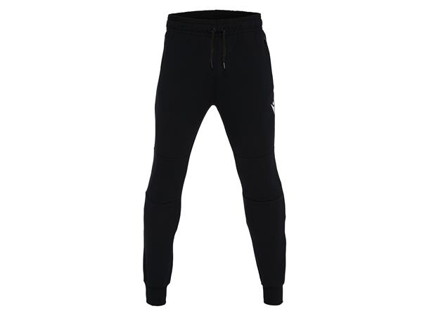 Accordion Pant BLK S Bukse i myk bomullsmiks - Unisex 
