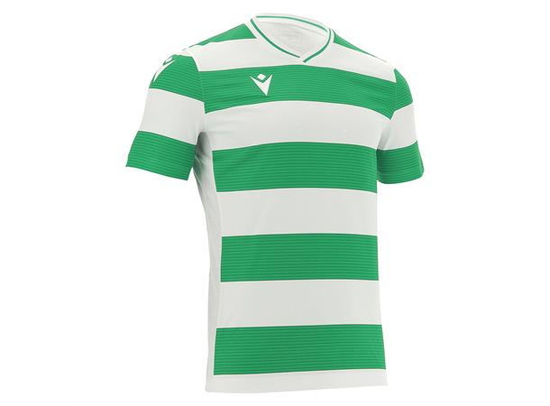 Alcyon Shirt Shortsleeve HVIT/GRØNN M Teknisk T-skjorte i ECO-tekstil 