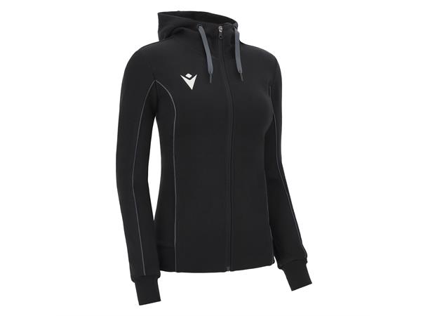 Bass Eco Hooded Jacket W BLK 3XL Hettejakke i Ecotekstil til dame 