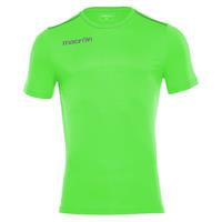 Rigel shirt shortsleeve NEON GRN XXS Teknisk trenings t-skjorte - Unisex